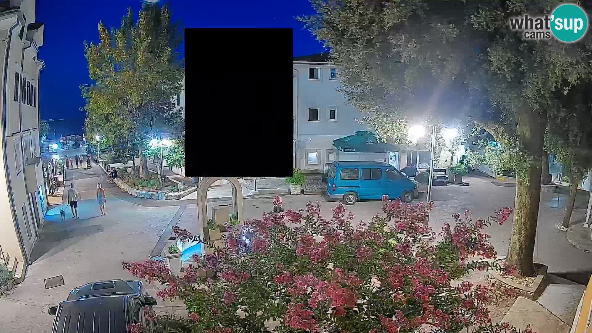 Webcam Mošćenička Draga Zentrum – Liveblick auf das Ortszentrum