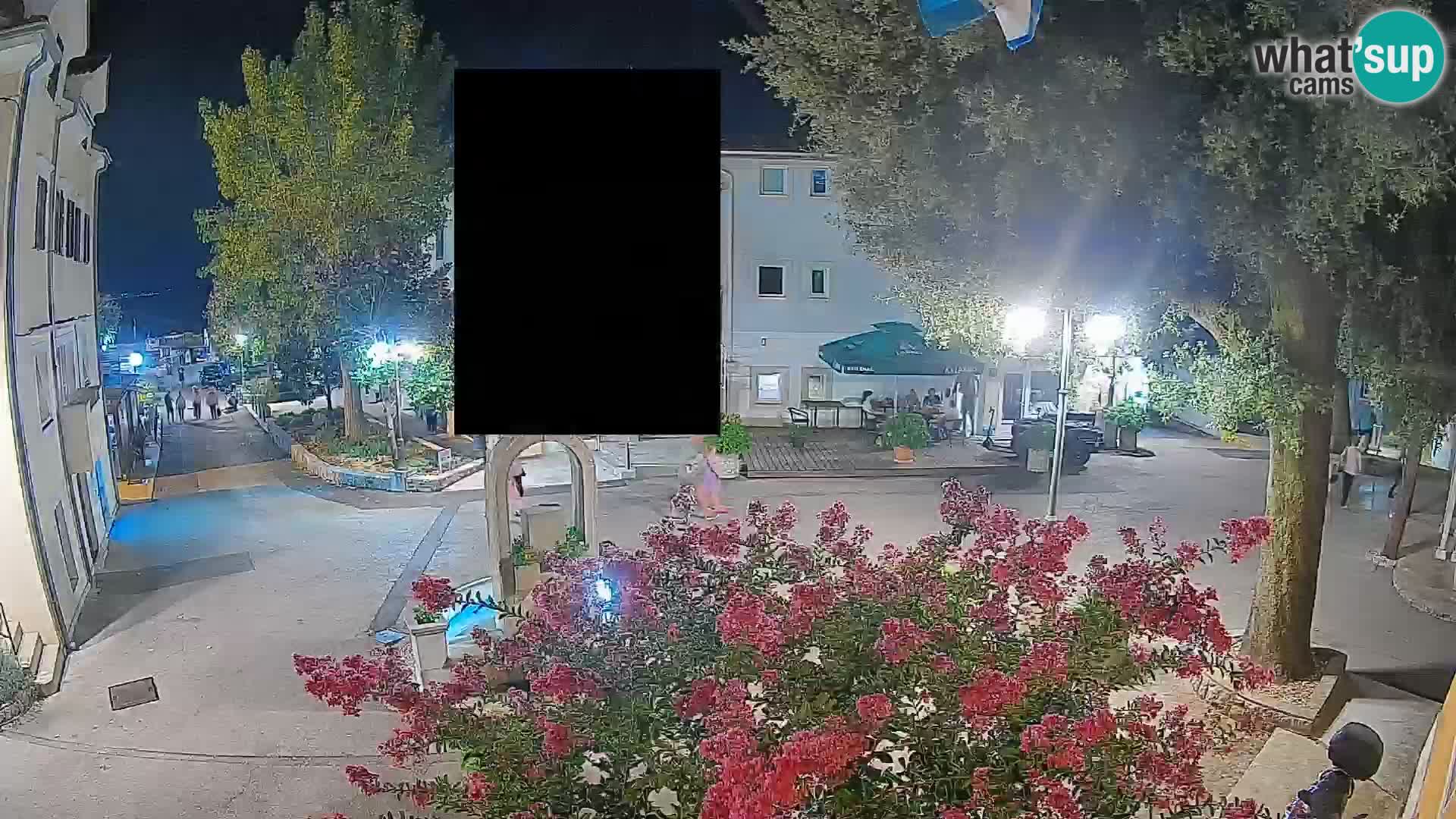 Webcam Mošćenička Draga Center – Live View of the Town Center