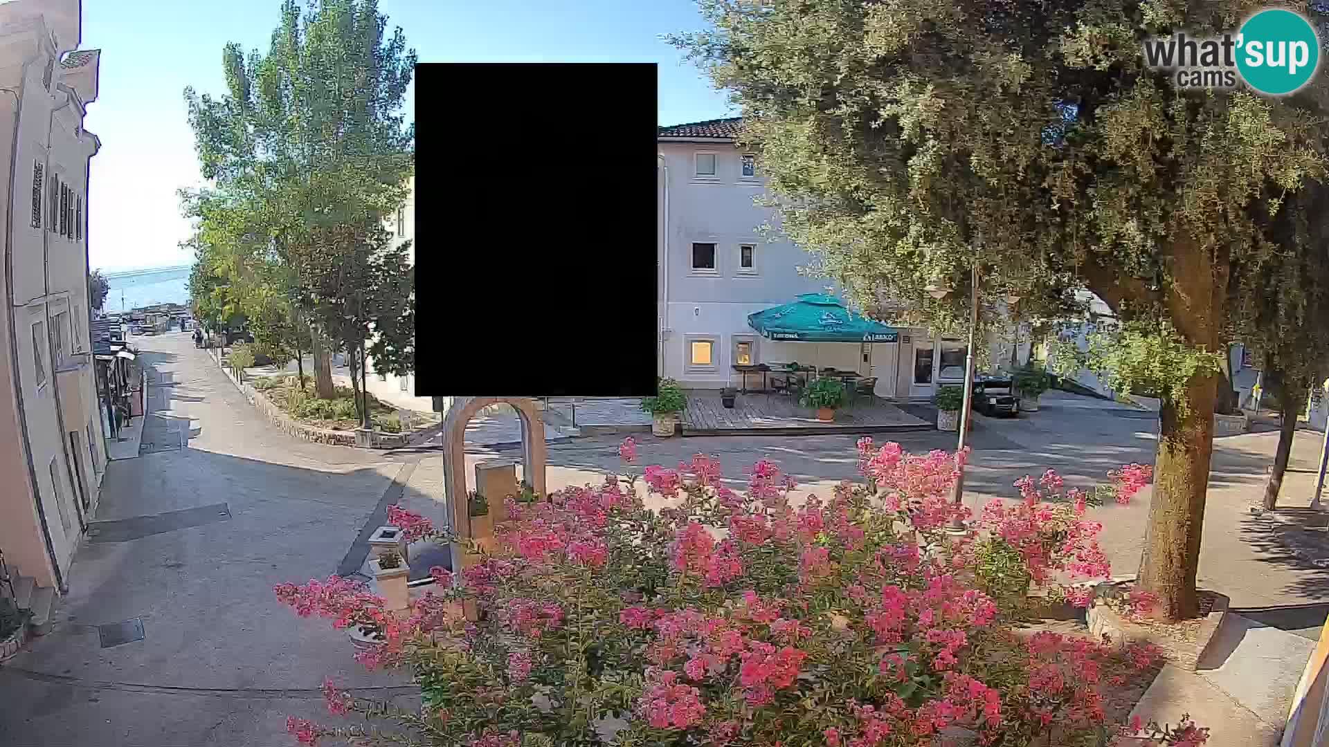 Webcam Mošćenička Draga Zentrum – Liveblick auf das Ortszentrum