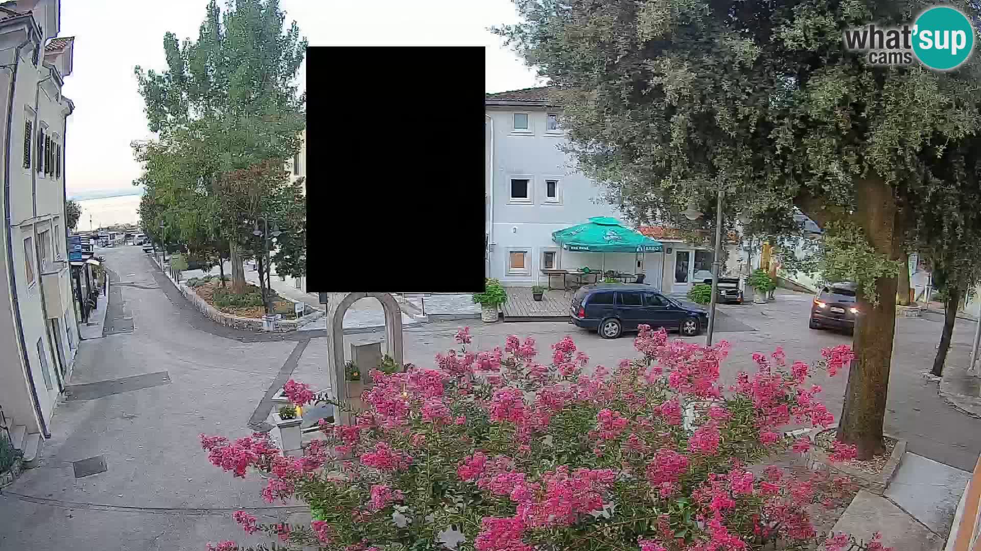 Webcam Mošćenička Draga Zentrum – Liveblick auf das Ortszentrum