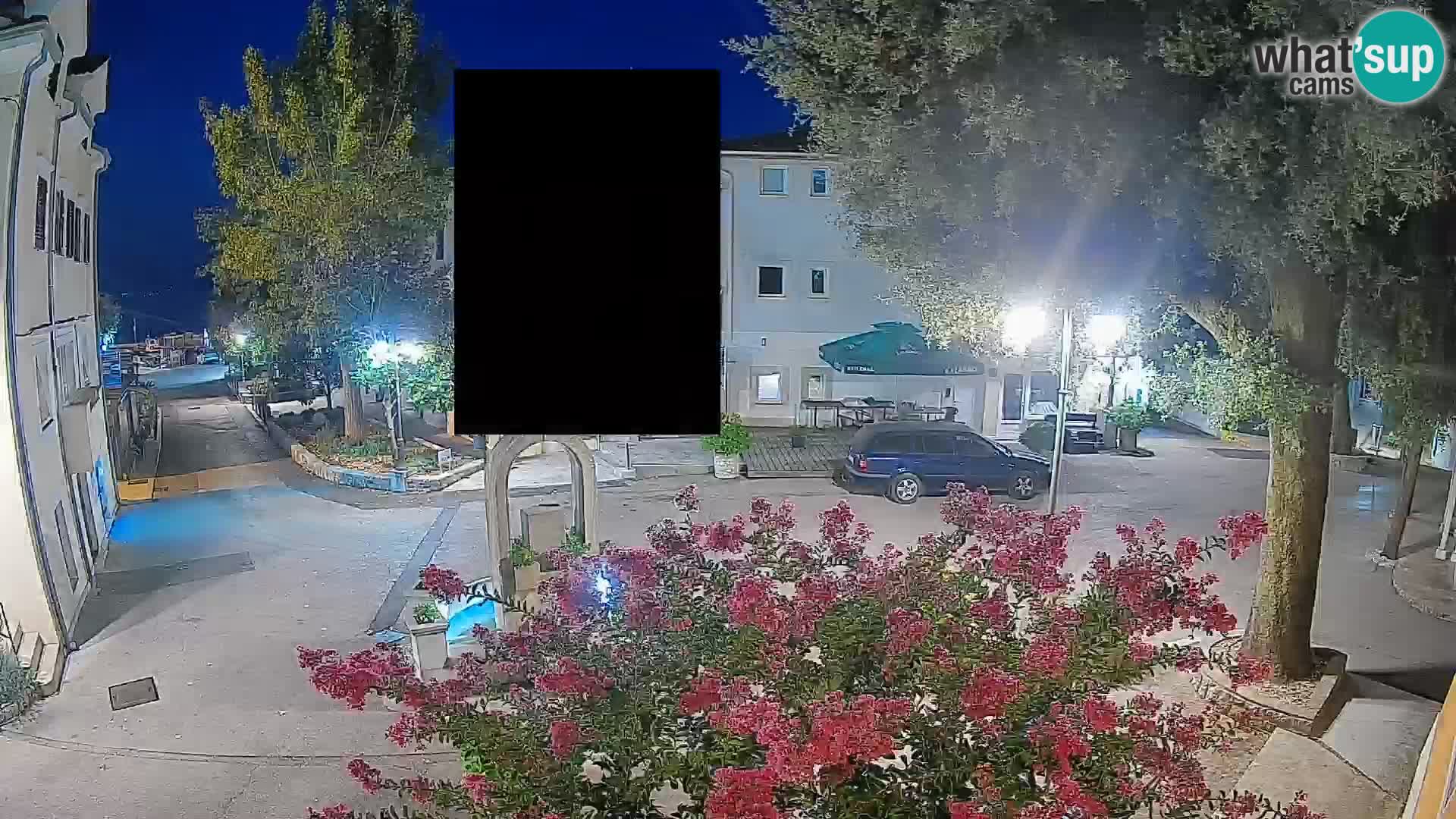 Webcam Mošćenička Draga Center – Live View of the Town Center