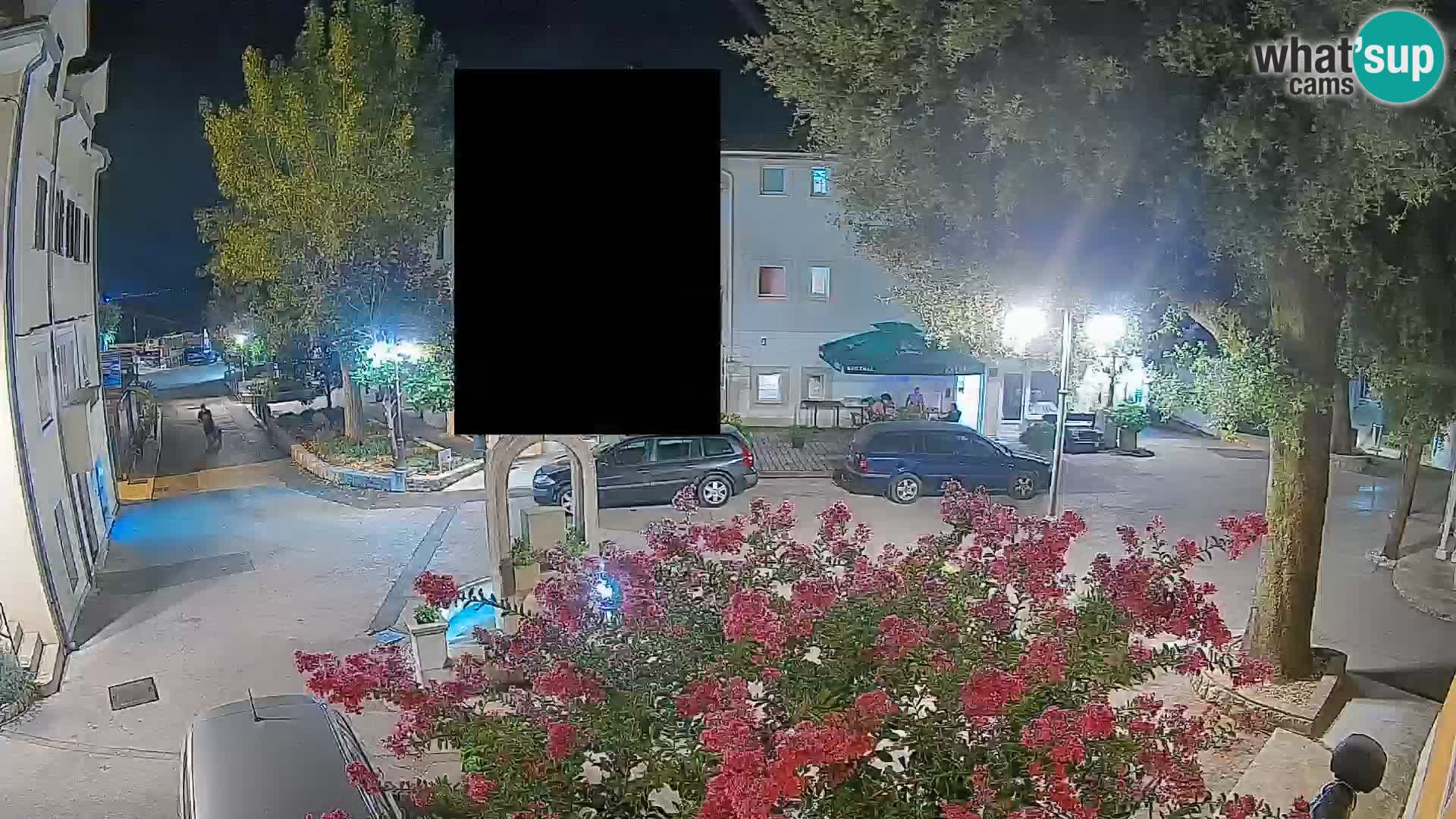 Webcam Mošćenička Draga Center – Live View of the Town Center