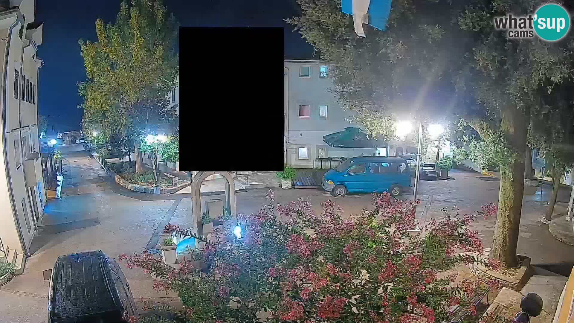 Webcam Mošćenička Draga Zentrum – Liveblick auf das Ortszentrum
