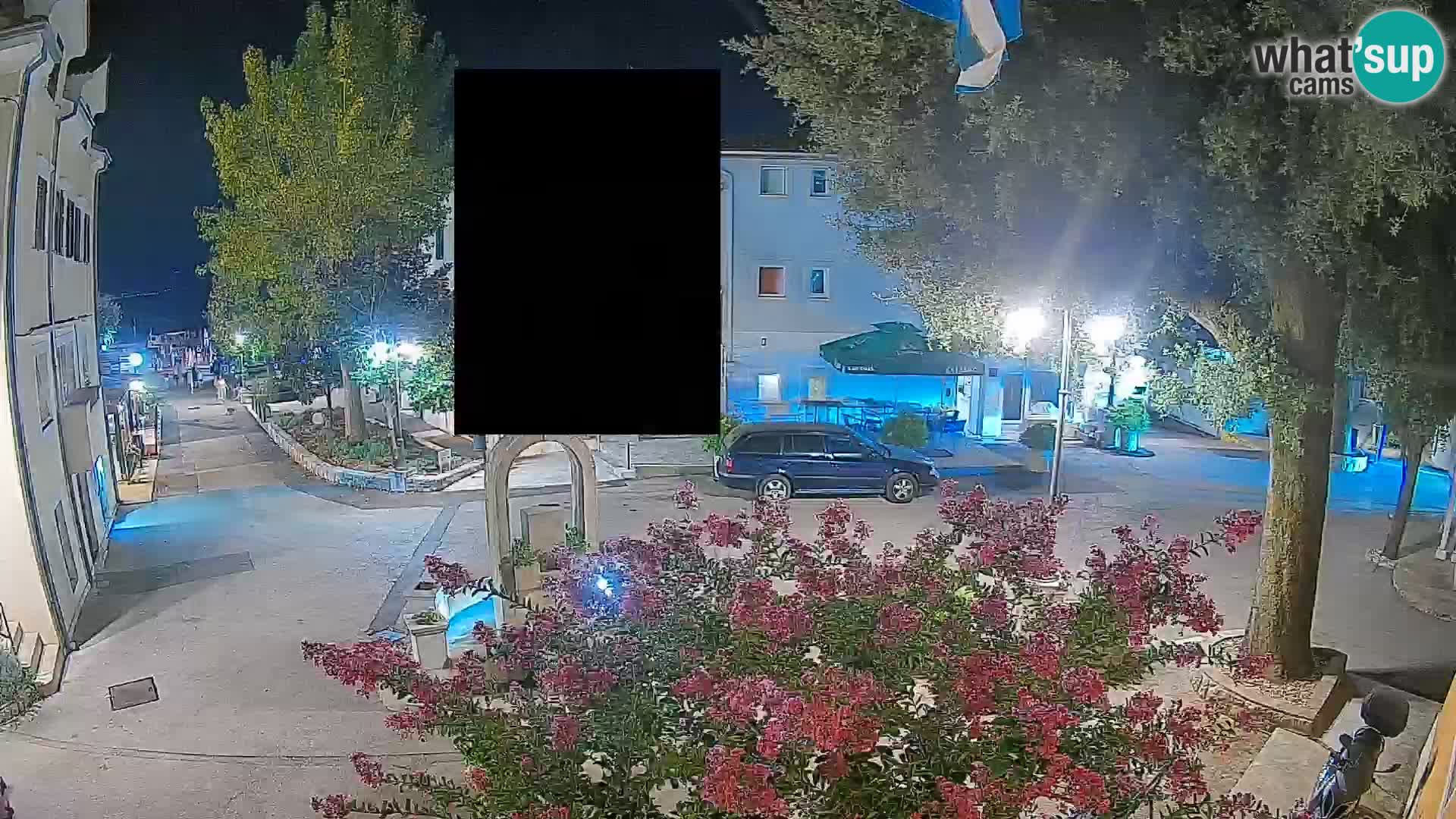 Webcam Mošćenička Draga Zentrum – Liveblick auf das Ortszentrum