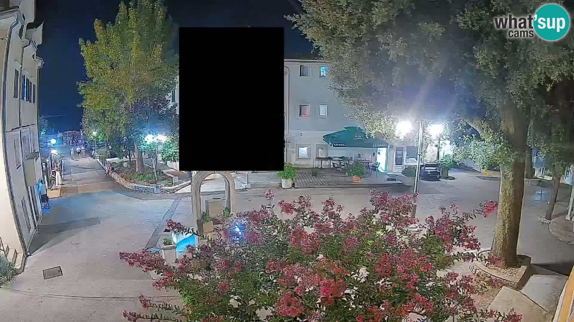 Webcam Centre de Mošćenička Draga – Vue en direct du centre-ville
