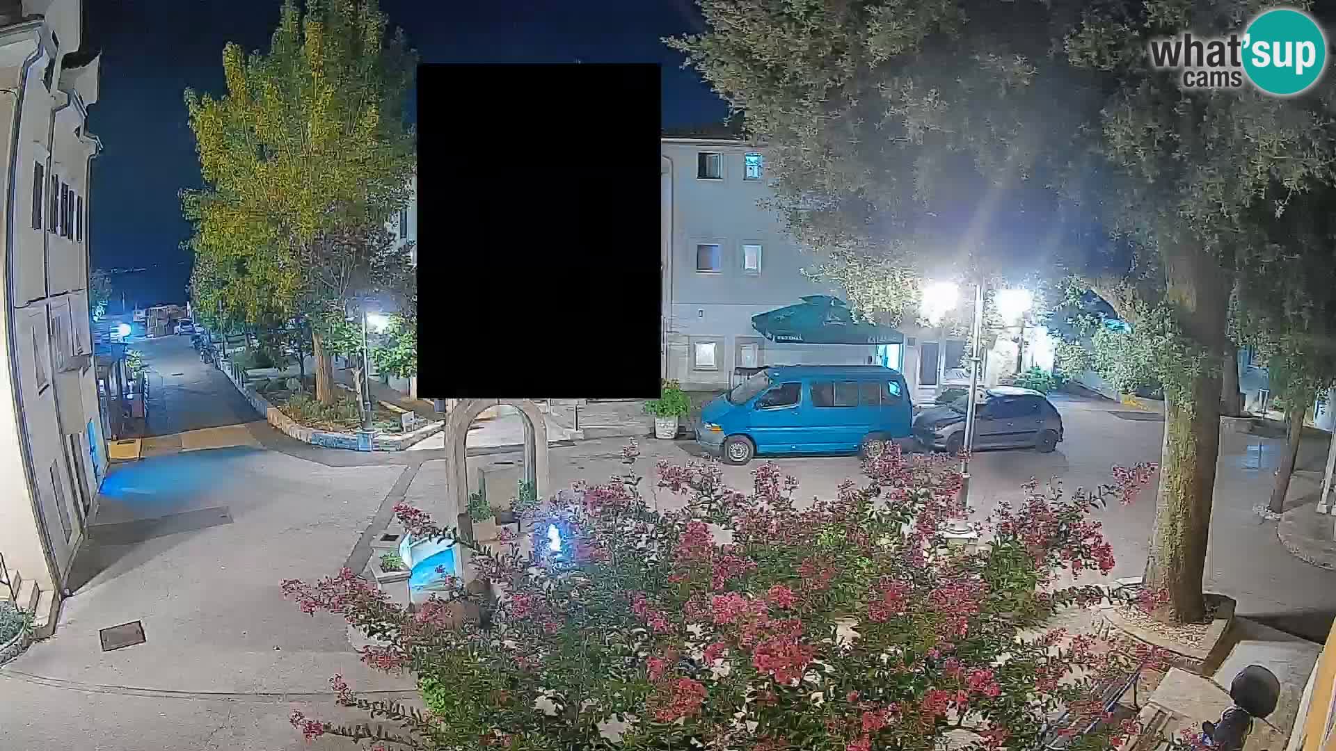 Webcam Mošćenička Draga Center – Live View of the Town Center