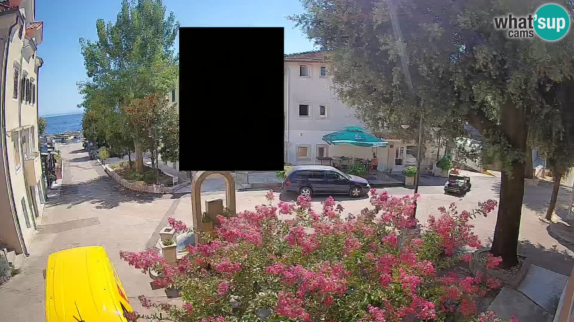 Webcam Centro Draga di Moschiena – Vista live sul centro