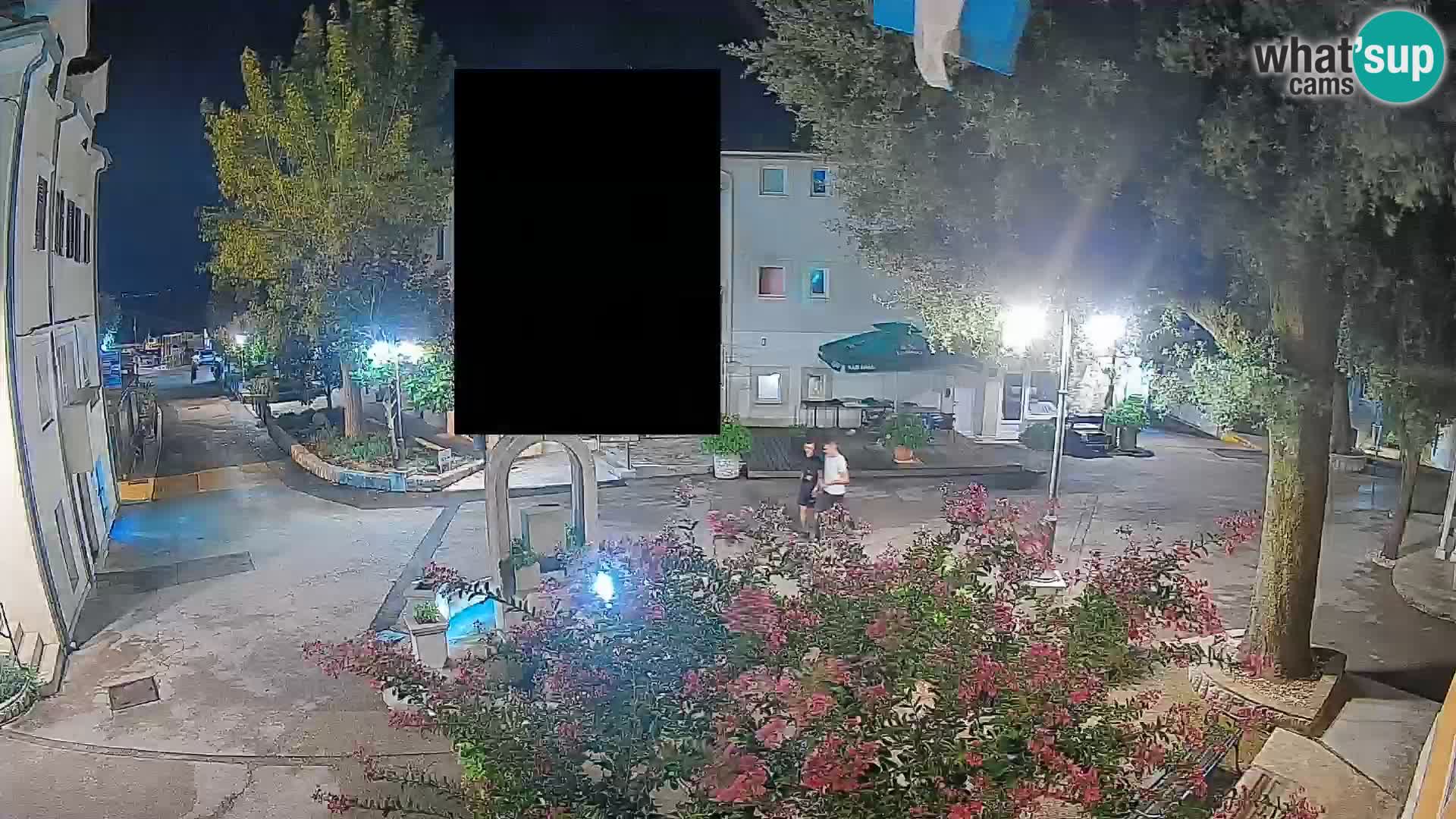 Webcam Mošćenička Draga Center – Live View of the Town Center