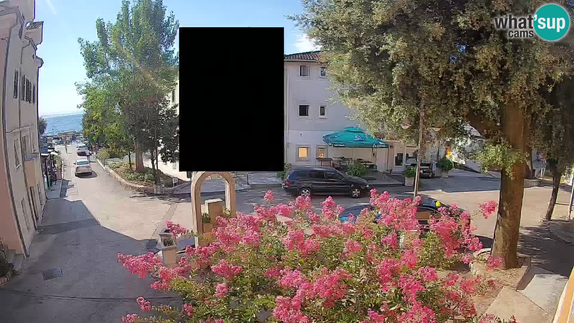 Webcam Mošćenička Draga Zentrum – Liveblick auf das Ortszentrum