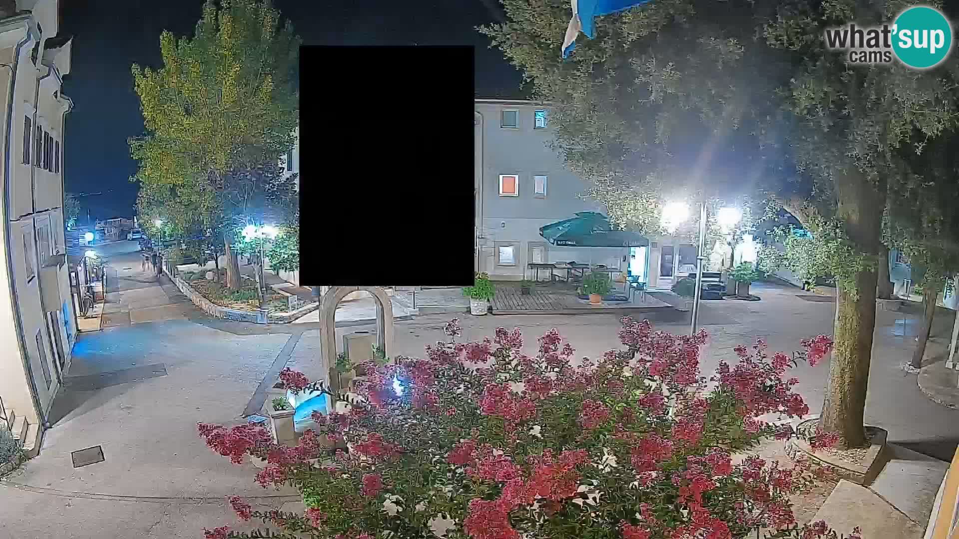 Webcam Centre de Mošćenička Draga – Vue en direct du centre-ville
