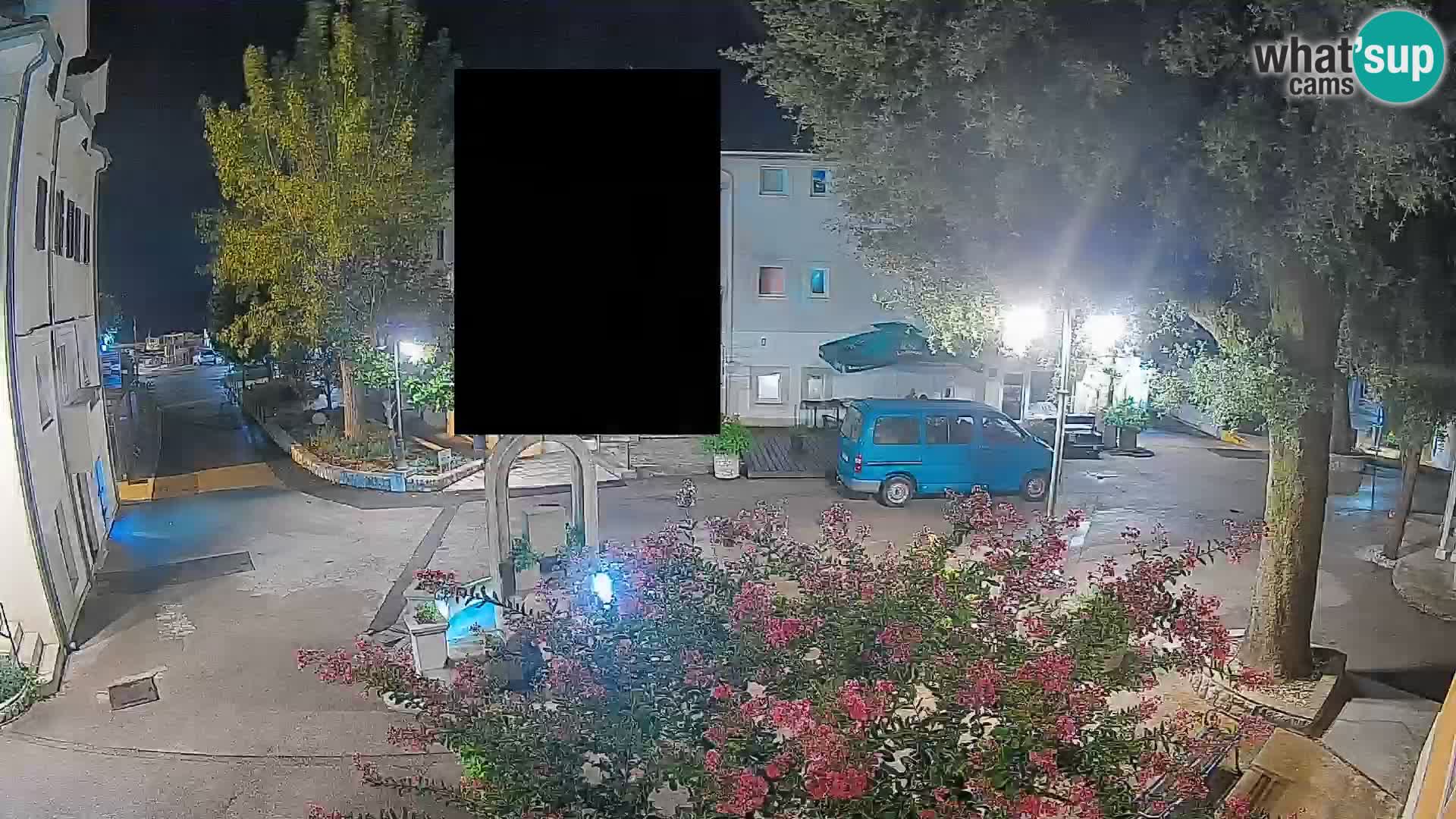 Webcam Mošćenička Draga Center – Live View of the Town Center