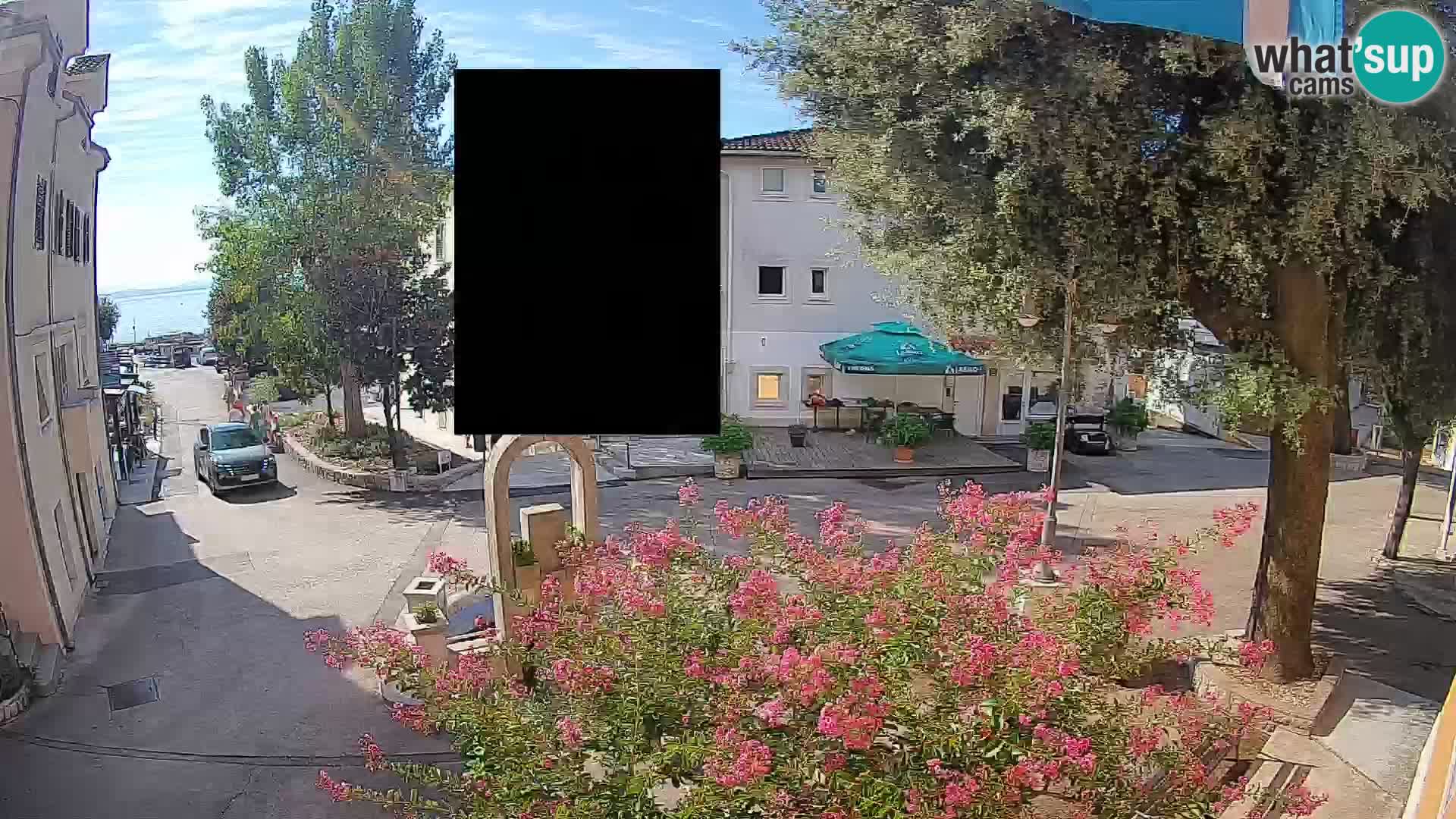 Webcam Mošćenička Draga Zentrum – Liveblick auf das Ortszentrum