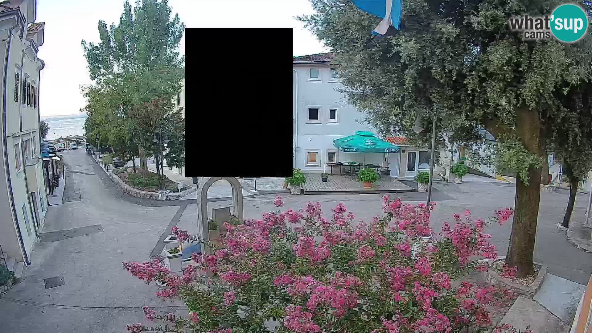 Webcam Mošćenička Draga Zentrum – Liveblick auf das Ortszentrum