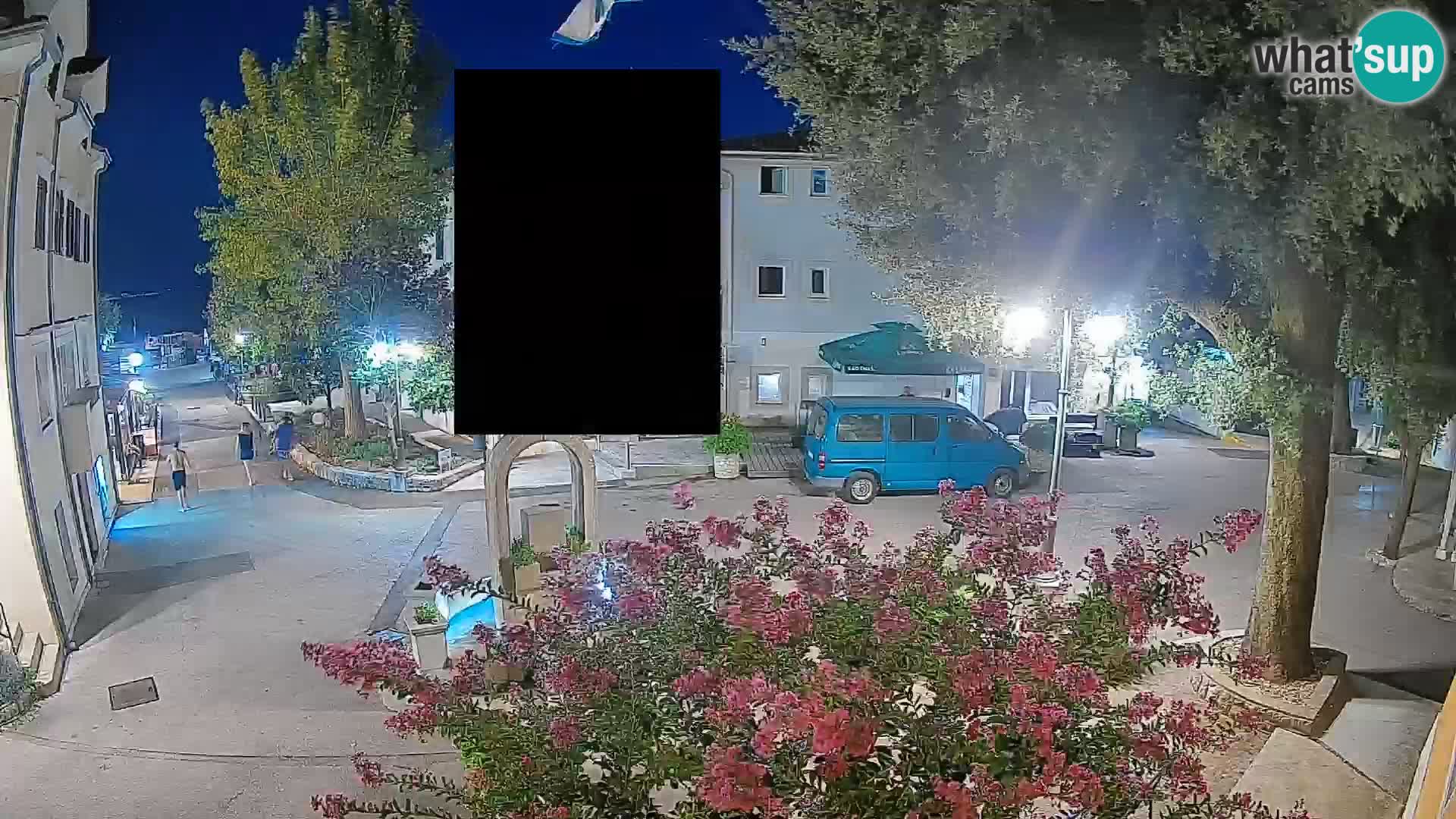 Webcam Centre de Mošćenička Draga – Vue en direct du centre-ville