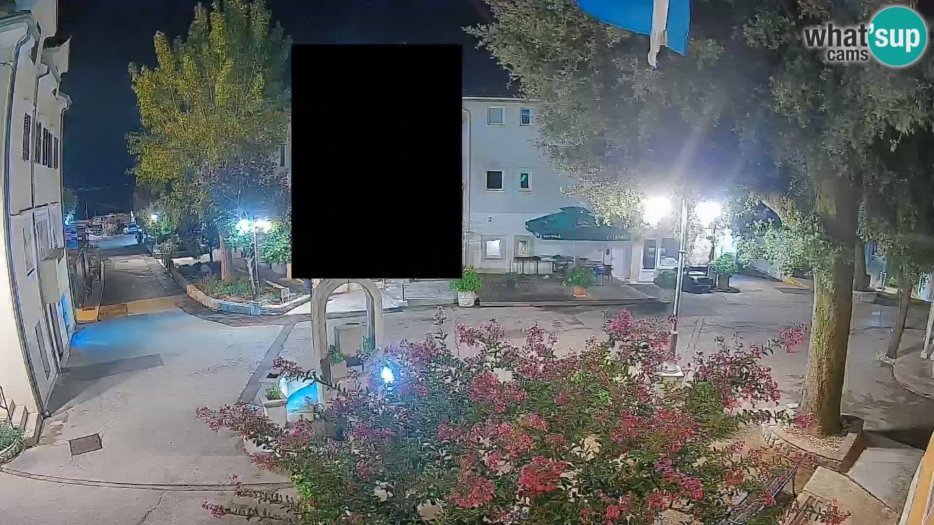Webcam Mošćenička Draga Center – Live View of the Town Center