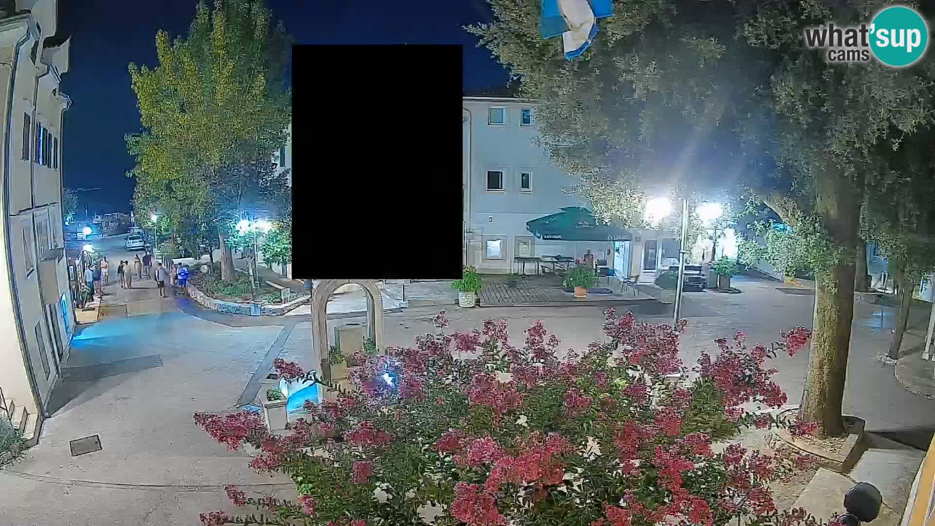 Webcam Mošćenička Draga Center – Live View of the Town Center