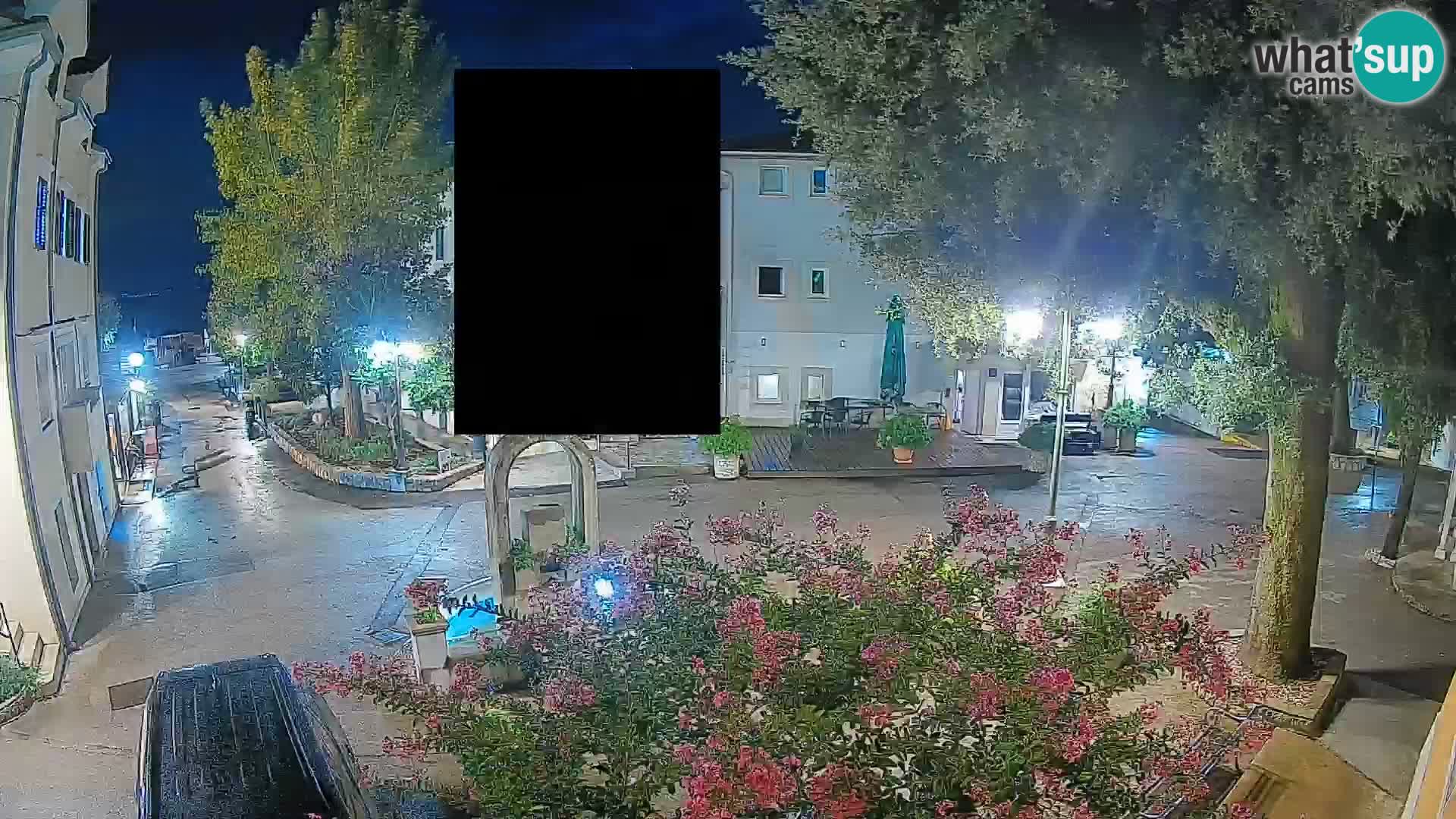 Webcam centre de Mošćenička Draga – Vue en direct du centre-ville