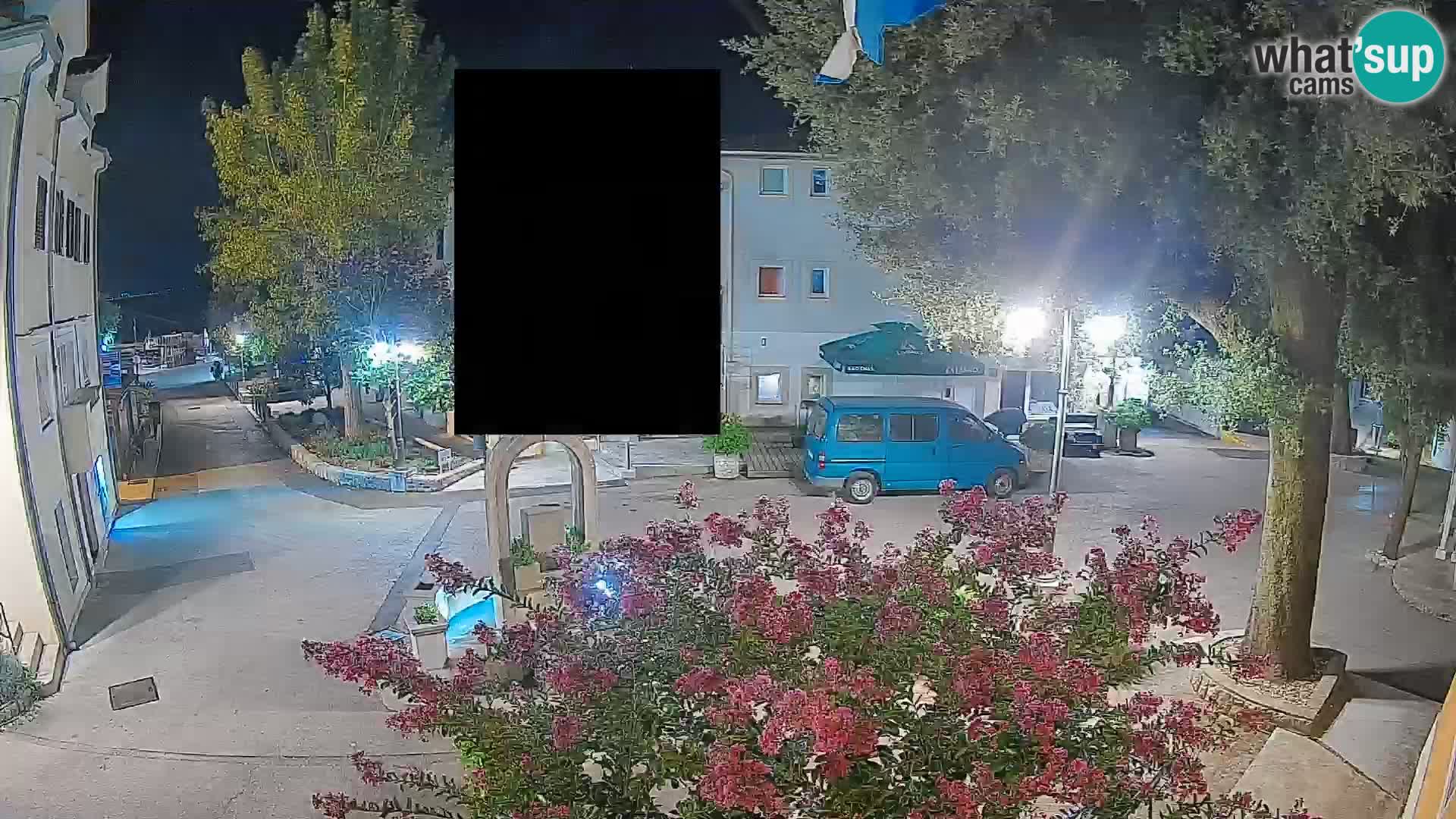 Webcam Mošćenička Draga Center – Live View of the Town Center