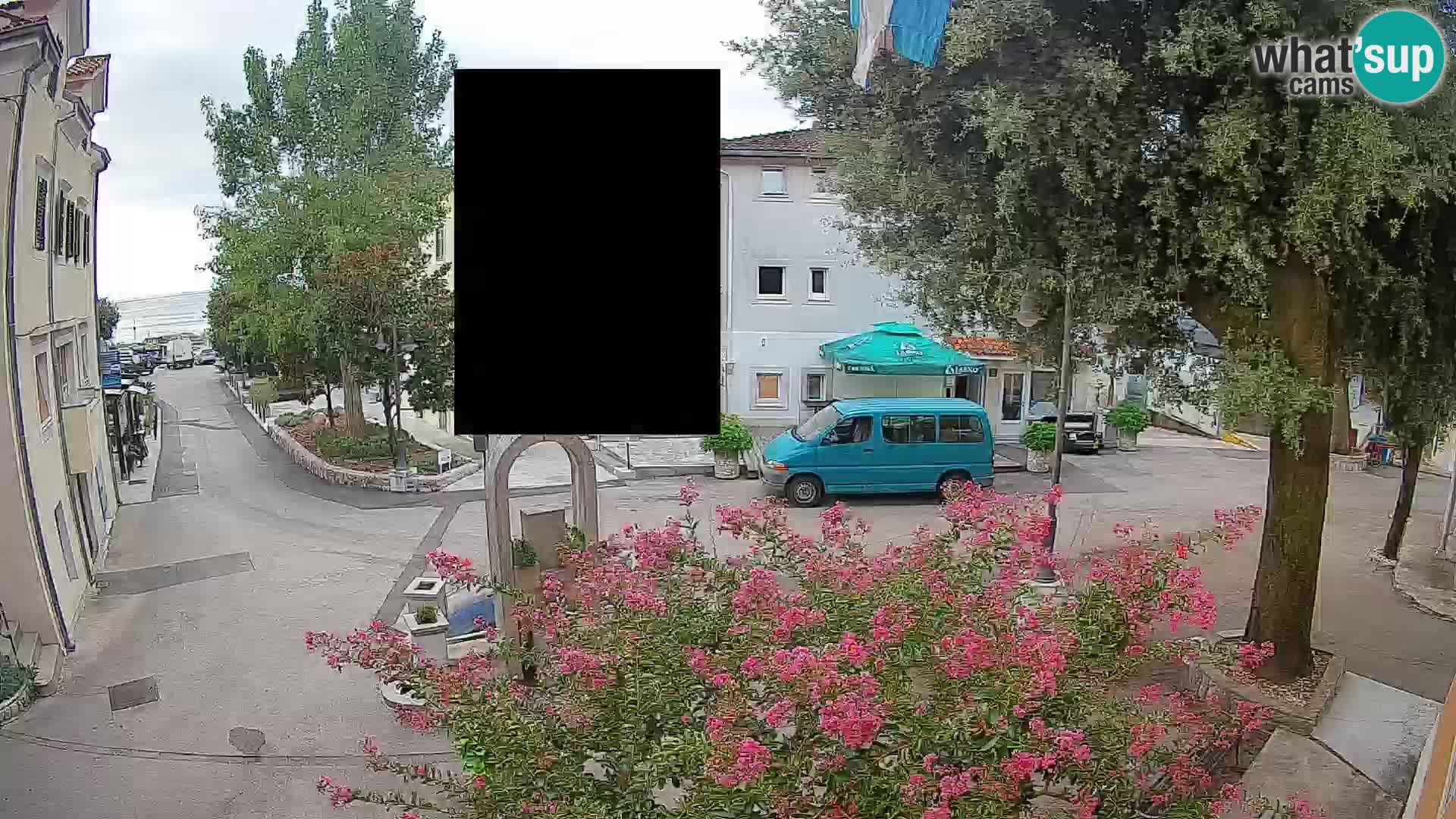 Spletna kamera center Mošćeniška Draga – Pogled v živo