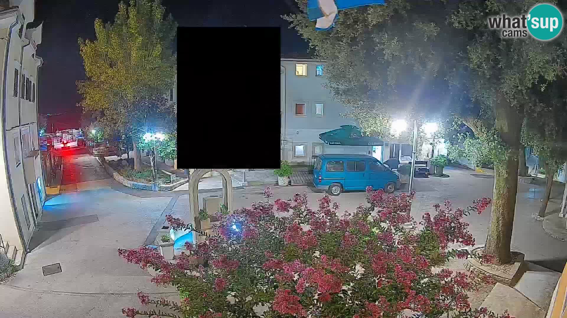 Webcam Mošćenička Draga Center – Live View of the Town Center