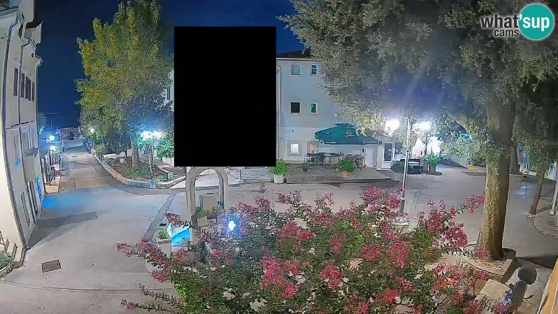 Webcam centre de Mošćenička Draga – Vue en direct du centre-ville