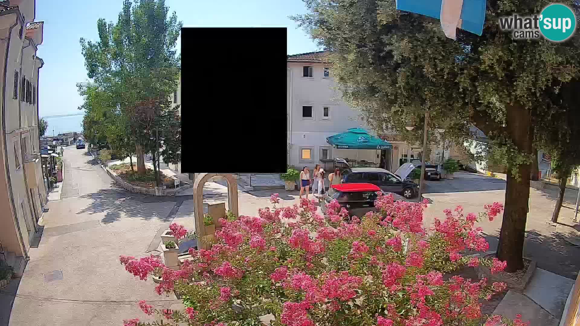 Web kamera centar Mošćeničke Drage – Pogled uživo