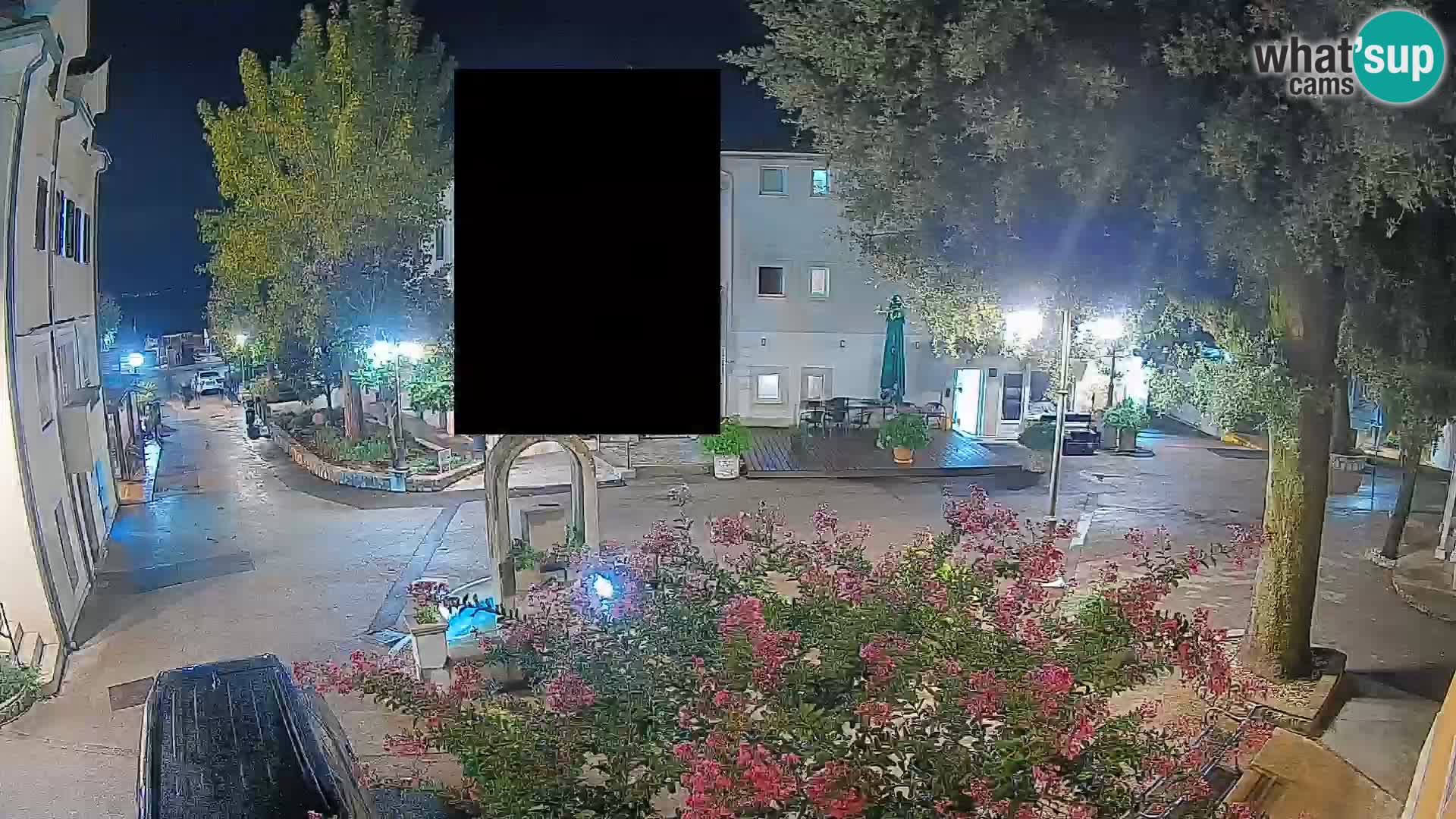 Webcam Mošćenička Draga Zentrum – Liveblick auf das Ortszentrum