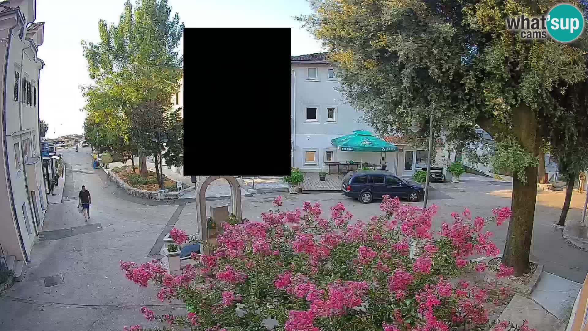 Webcam Mošćenička Draga Zentrum – Liveblick auf das Ortszentrum