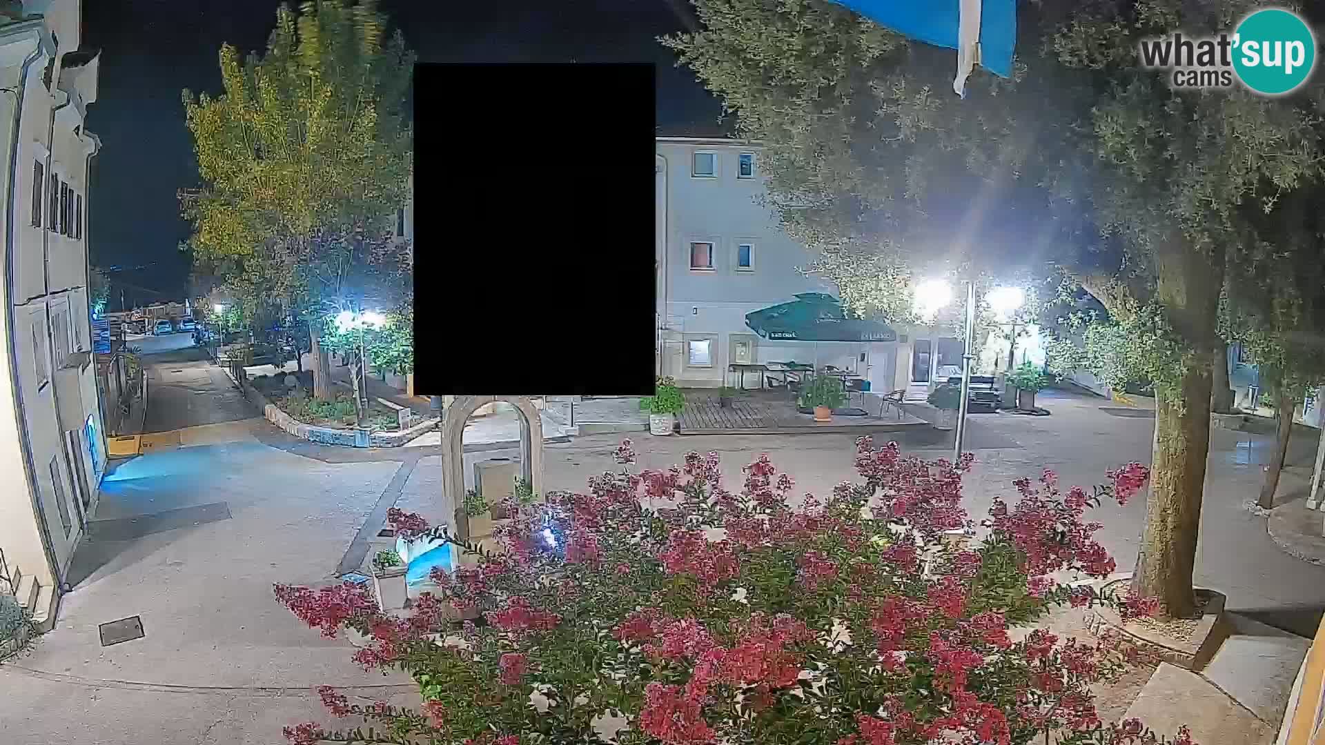 Webcam Mošćenička Draga Center – Live View of the Town Center