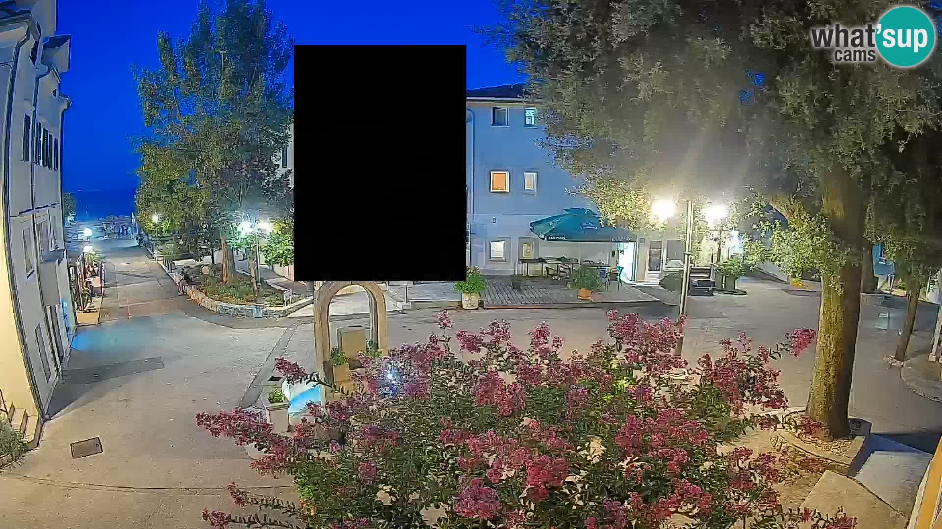 Webcam Mošćenička Draga Zentrum – Liveblick auf das Ortszentrum