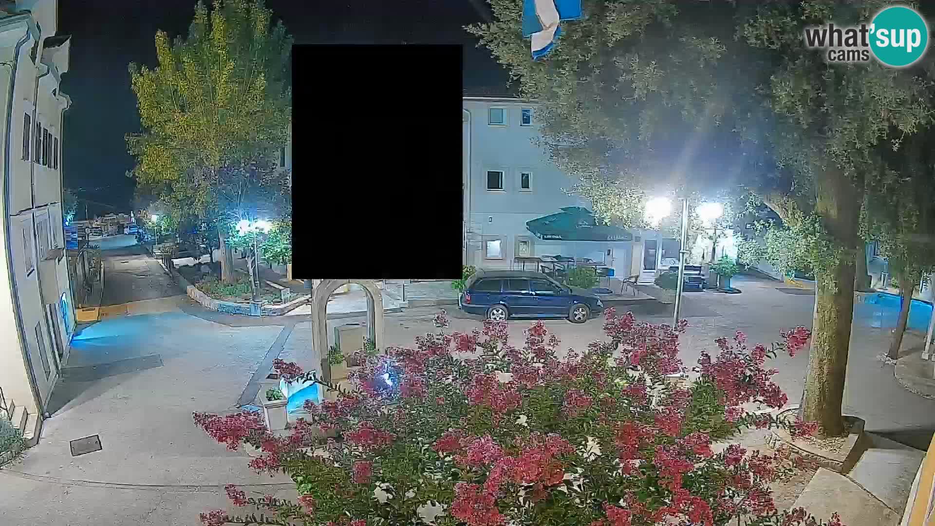 Webcam centre de Mošćenička Draga – Vue en direct du centre-ville