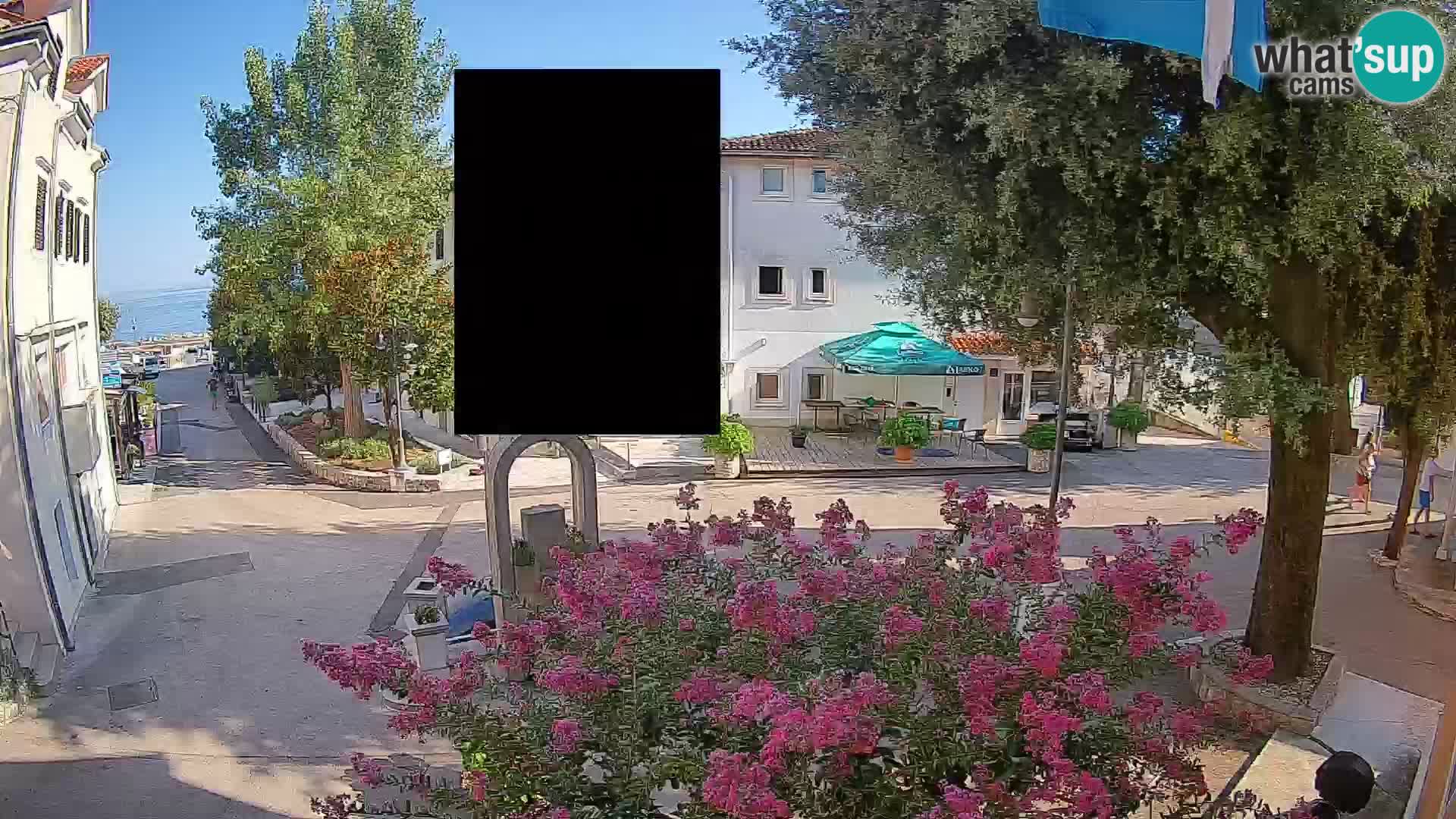 Webcam Mošćenička Draga Zentrum – Liveblick auf das Ortszentrum