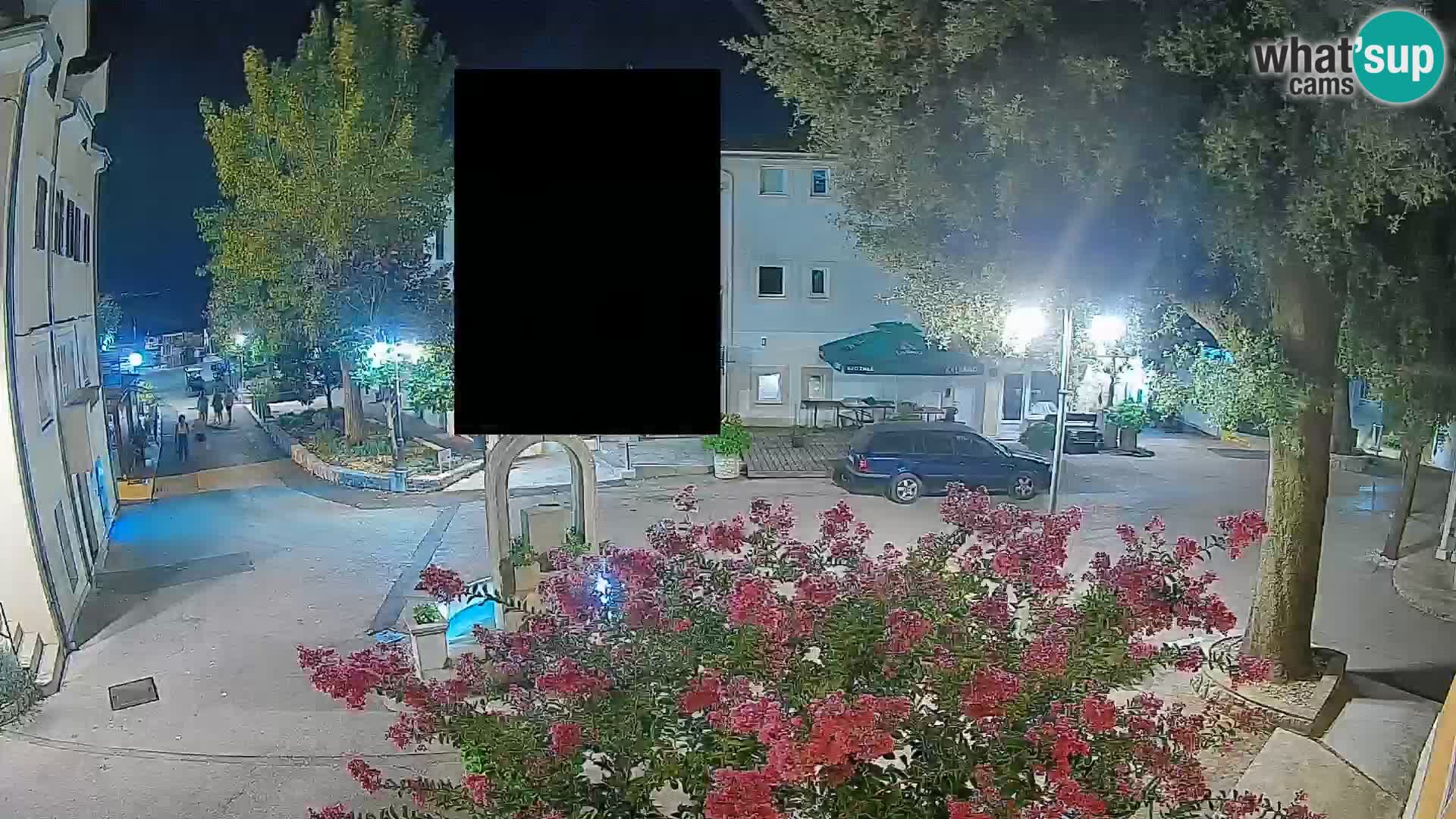Webcam Centre de Mošćenička Draga – Vue en direct du centre-ville
