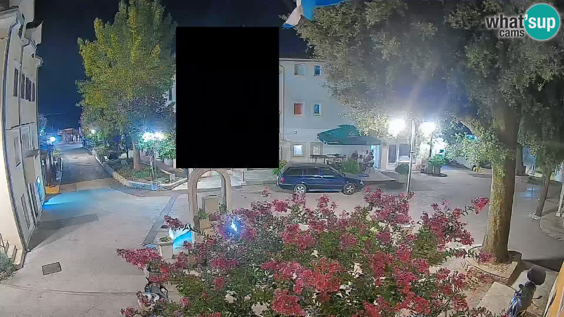 Webcam centre de Mošćenička Draga – Vue en direct du centre-ville