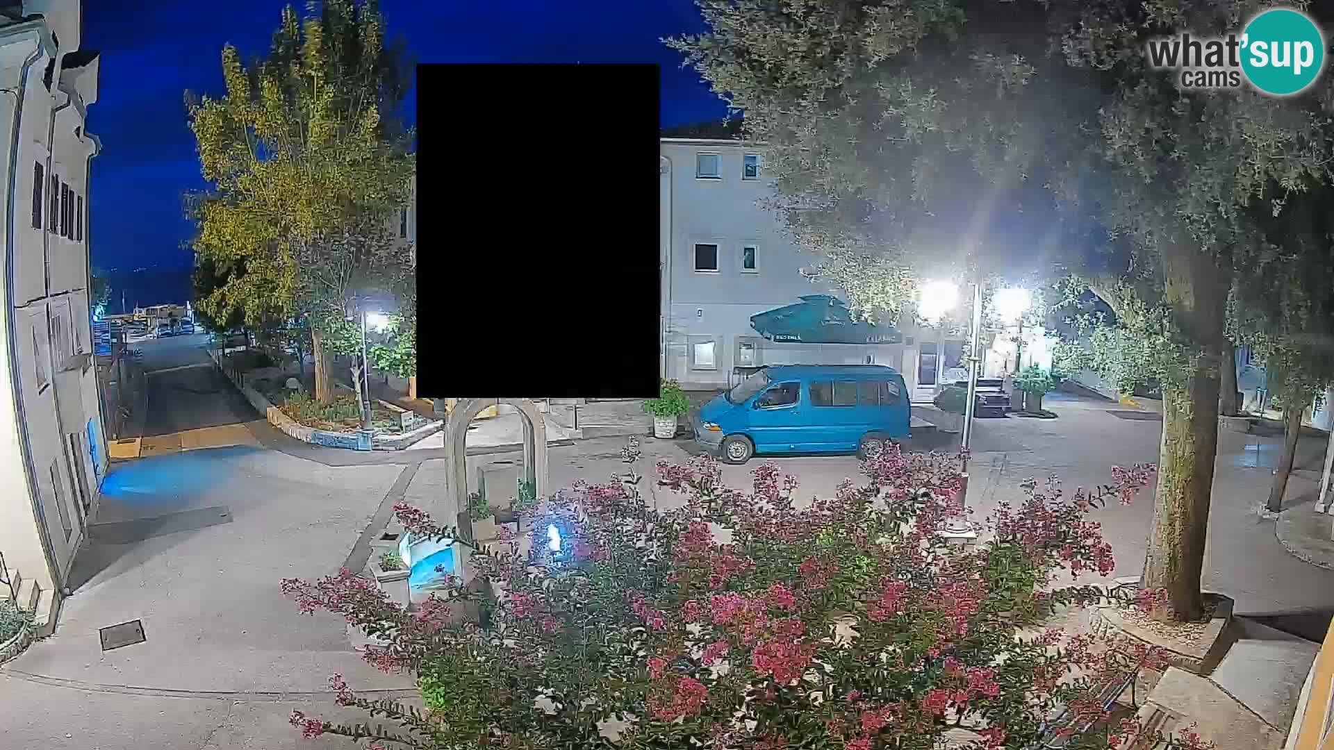 Webcam Centre de Mošćenička Draga – Vue en direct du centre-ville