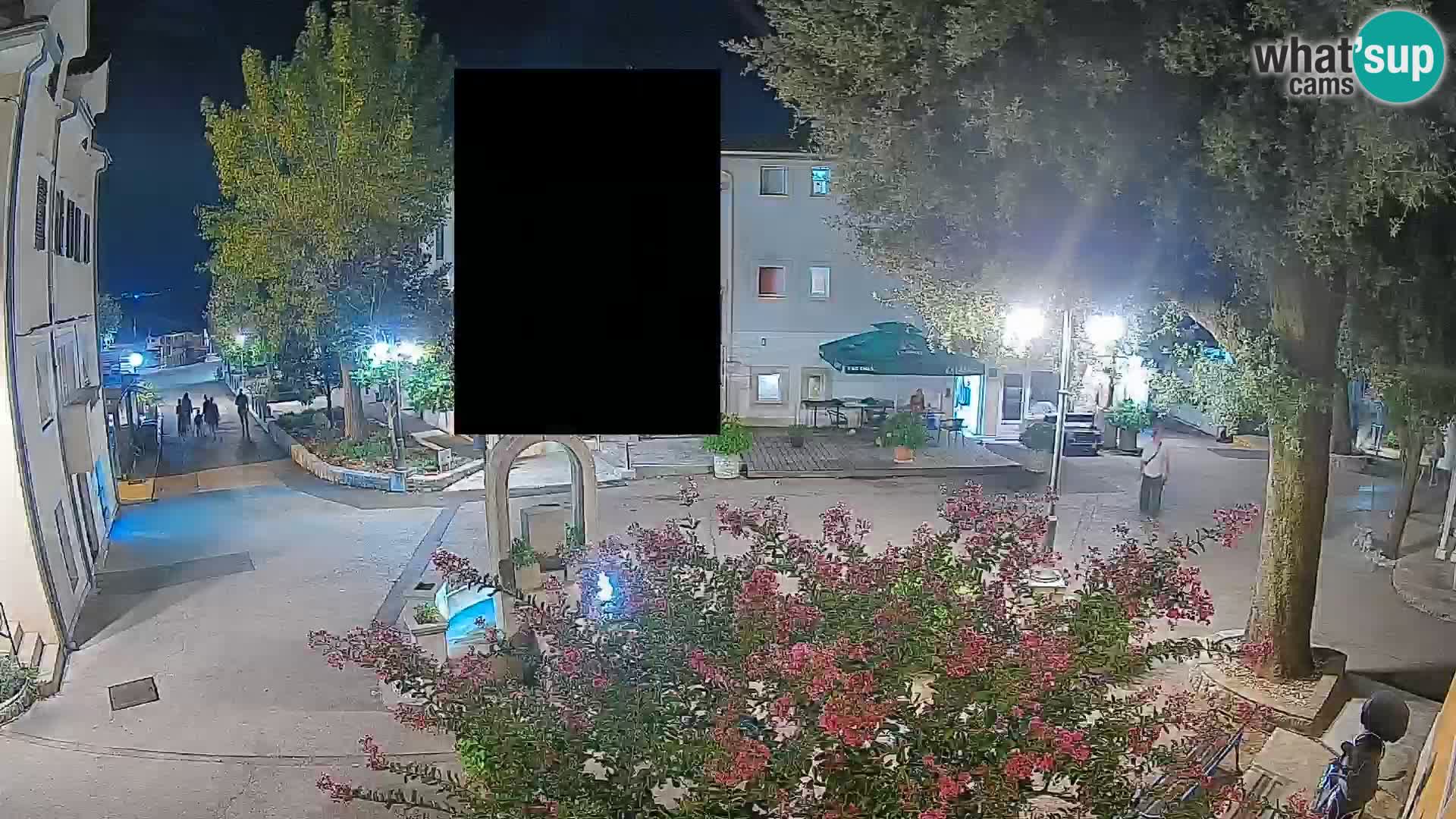 Webcam Centre de Mošćenička Draga – Vue en direct du centre-ville