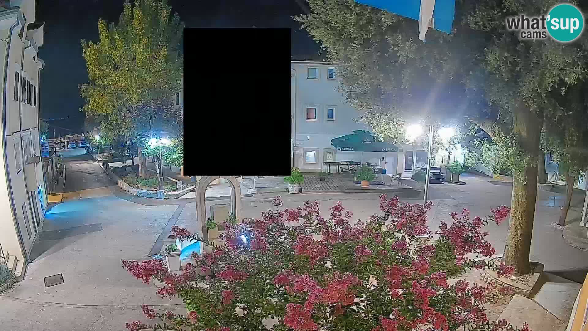 Webcam Mošćenička Draga Center – Live View of the Town Center
