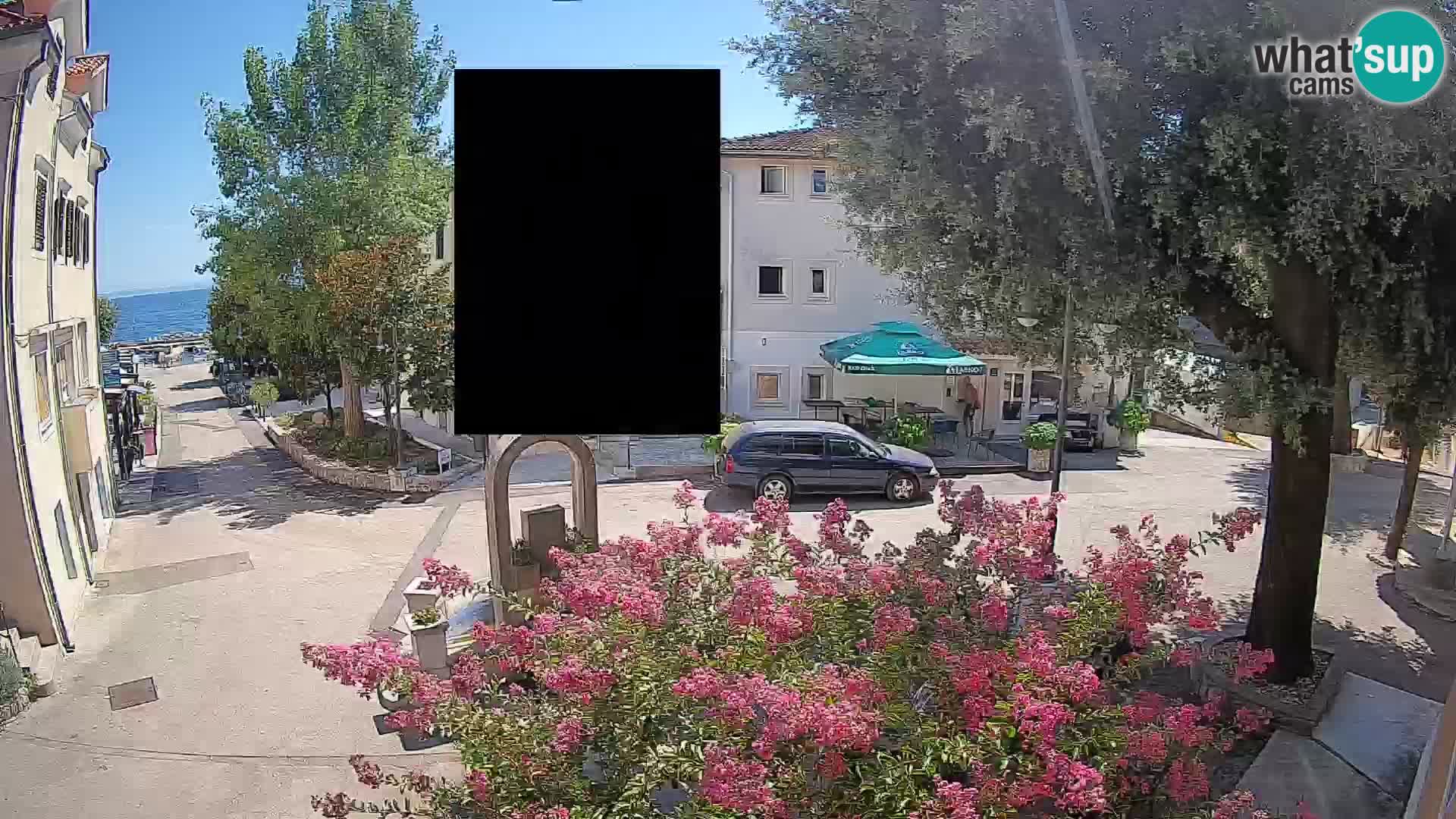 Webcam Mošćenička Draga Zentrum – Liveblick auf das Ortszentrum