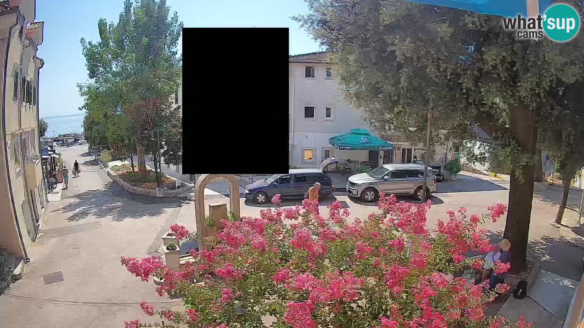 Webcam Mošćenička Draga Zentrum – Liveblick auf das Ortszentrum
