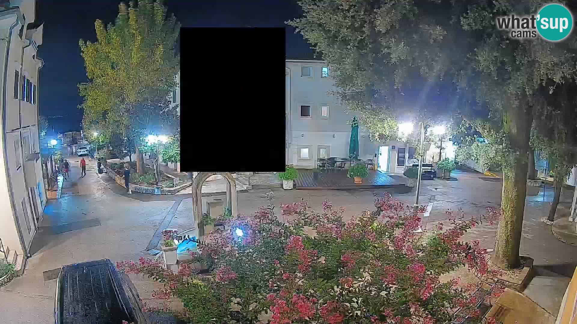 Webcam Centre de Mošćenička Draga – Vue en direct du centre-ville