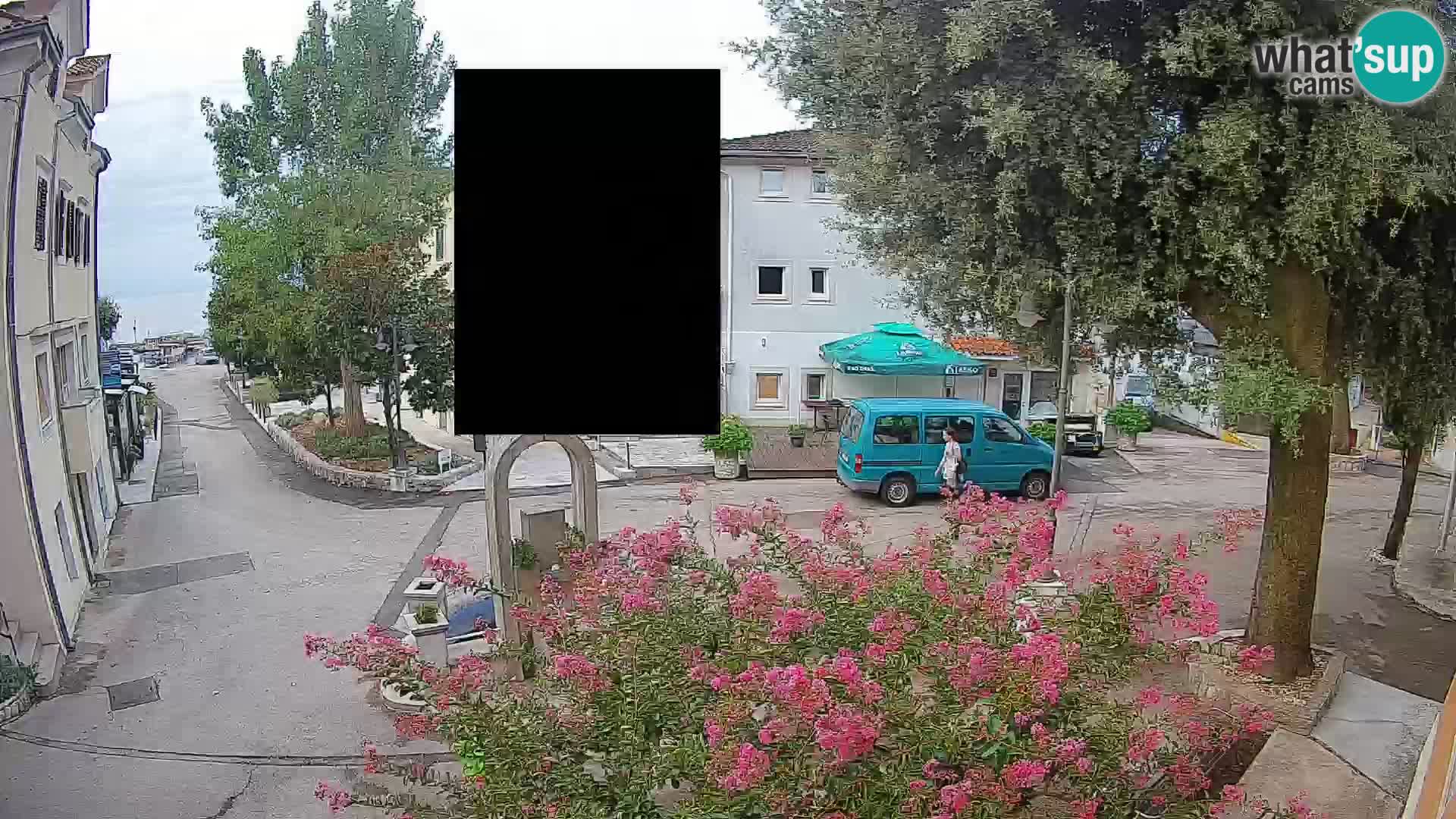 Webcam Mošćenička Draga Zentrum – Liveblick auf das Ortszentrum