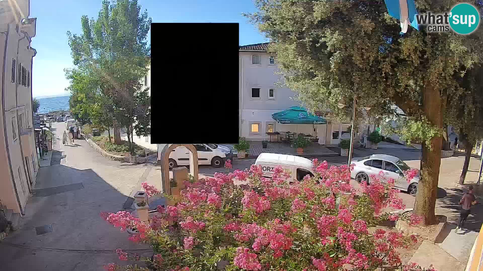 Webcam Mošćenička Draga Zentrum – Liveblick auf das Ortszentrum