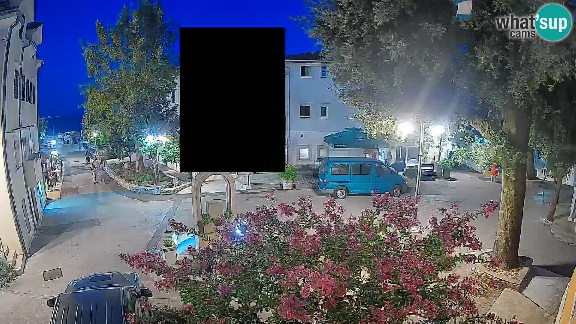 Webcam Centro Draga di Moschiena – Vista live sul centro