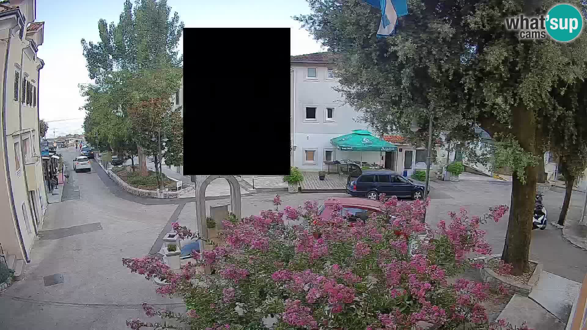 Webcam Centro Draga di Moschiena – Vista live sul centro