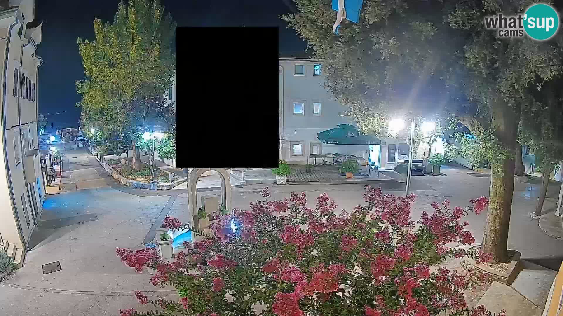 Webcam Centre de Mošćenička Draga – Vue en direct du centre-ville