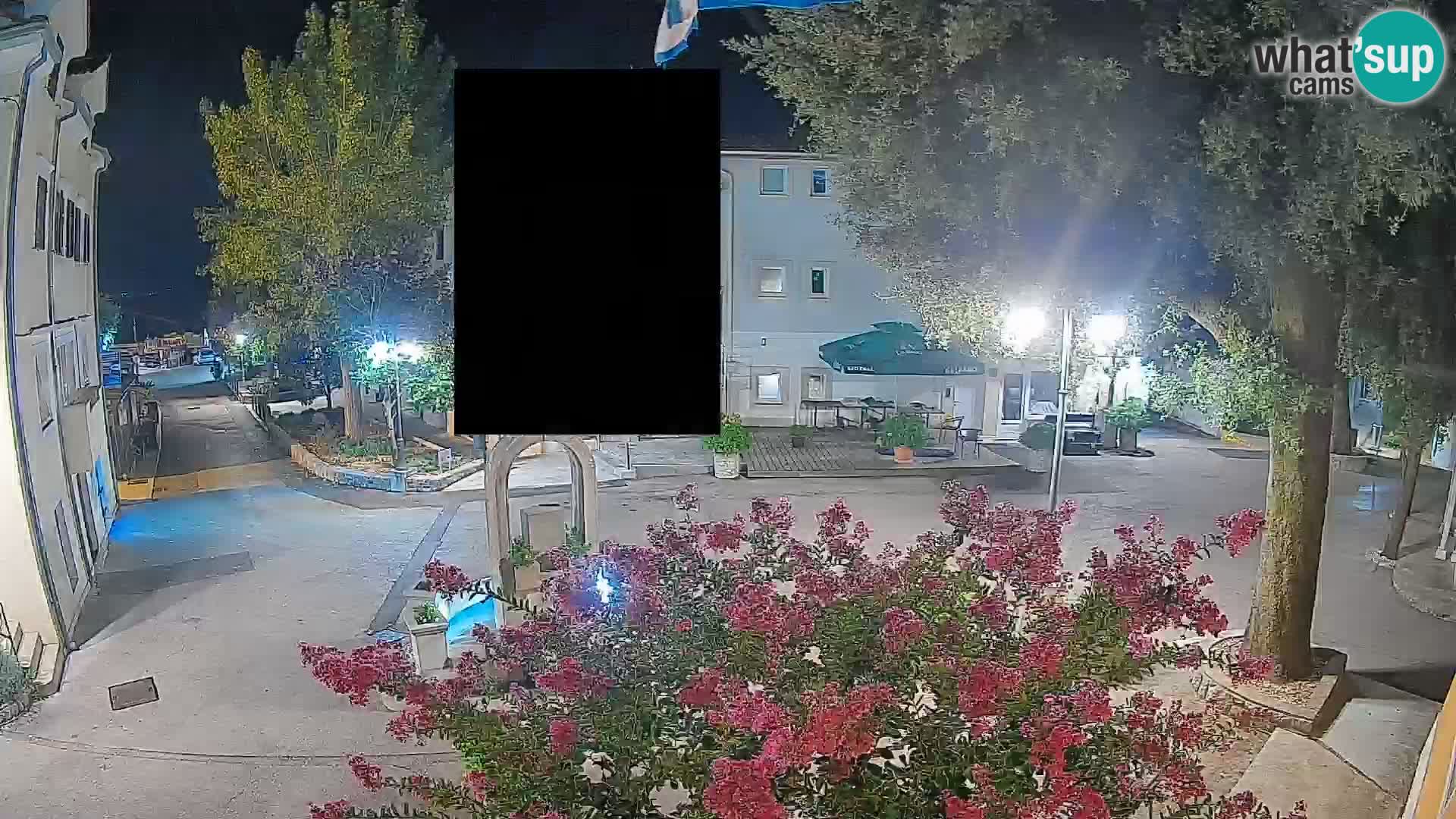 Webcam Mošćenička Draga Center – Live View of the Town Center