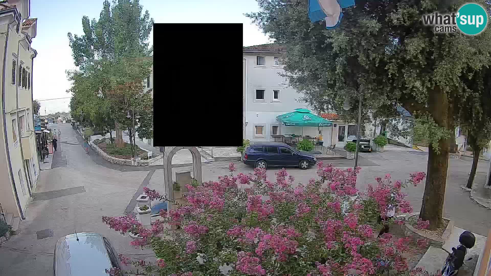 Web kamera centar Mošćeničke Drage – Pogled uživo