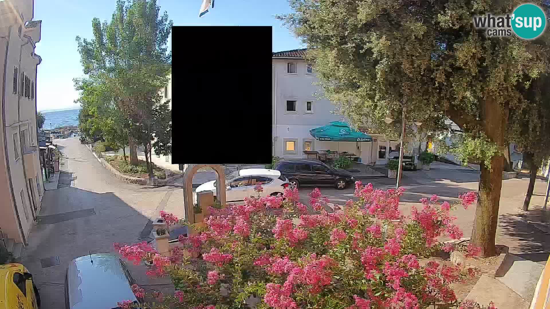 Webcam Mošćenička Draga Zentrum – Liveblick auf das Ortszentrum
