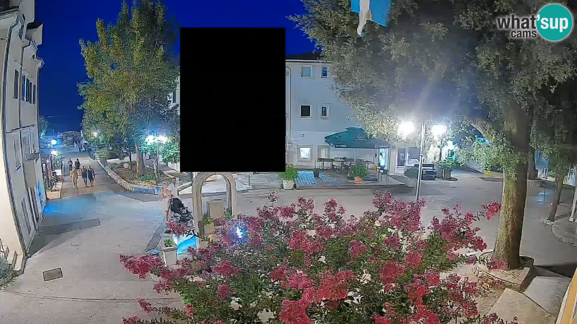 Webcam Centre de Mošćenička Draga – Vue en direct du centre-ville