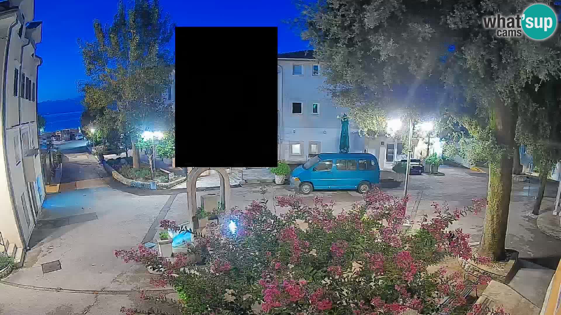 Webcam Centro Draga di Moschiena – Vista live sul centro